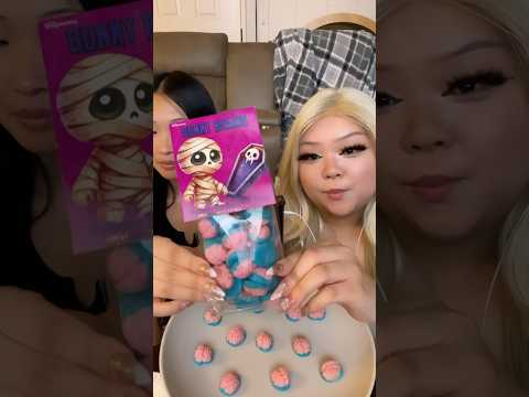 POISON BRAIN GUMMIES #eatingasmr #mukbang #asmr