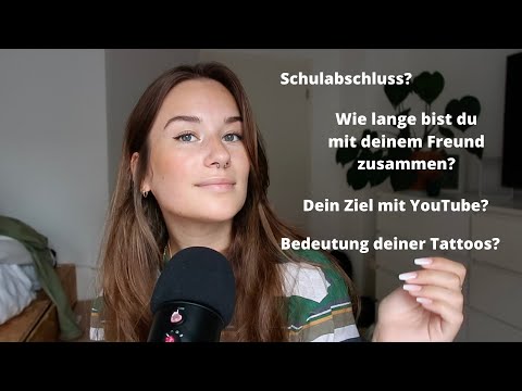 ASMR deutsch | Q&A Teil 1 - Eure Fragen Meine Antworten 🐻