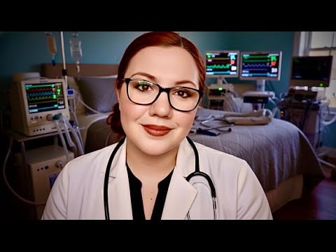 ASMR Deep Sleep Clinic Exam 🩺 Full Medical Check for Insomnia ROLEPLAY