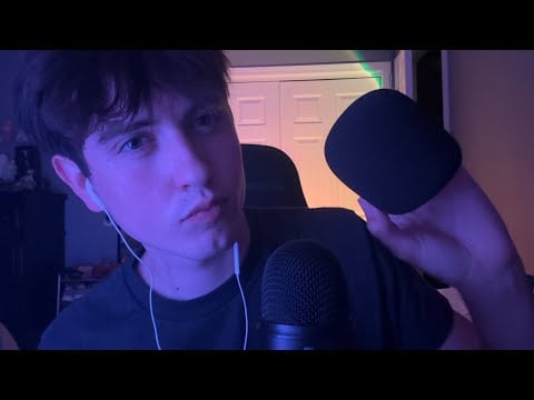ASMR rambling while I tap on things (love island talk + tingly triggers) 