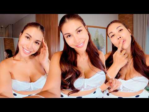 Total Sensory Immersion   ASMR Mouth Sounds & Hand Tracing in VR180