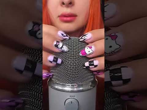 #asmr Mic Scratching with Cute Nails #asmrnotalking #asmrsleep #asmrmicscratching