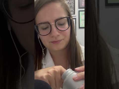 ASMR Farmacêutica te atendendo #asmr #asmrrelaxante