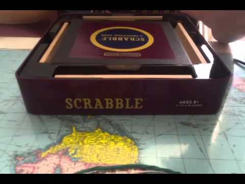 ASMR Scrabble Sounds, no talking (part 1)