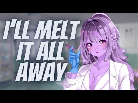 Slime nurse melts away your bad thoughts (F4A) [ASMR] [Brain melting] [Medical exam] [Heartbeats]