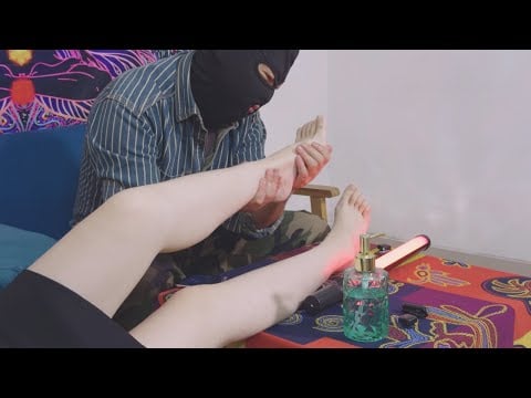 Relaxing Foot & Leg Massage for Her | Deep Calm ASMR Session