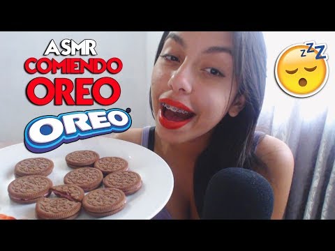 ASMR Español - 😋Yummy Yummy, Comiendo Galletas Oreo🍪 | Eating Sounds