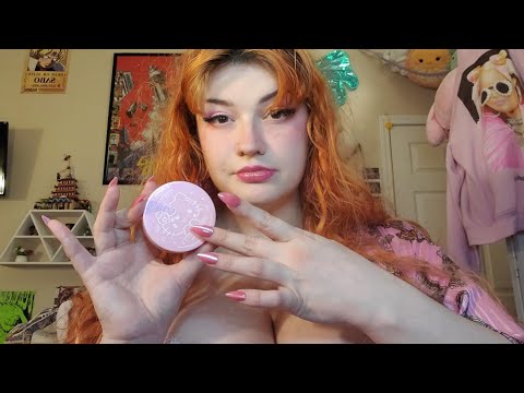 ASMR Pink Triggers and Repetitive Whispers 💕