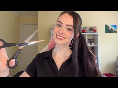 ASMR giving you a haircut 💇🏻‍♀️