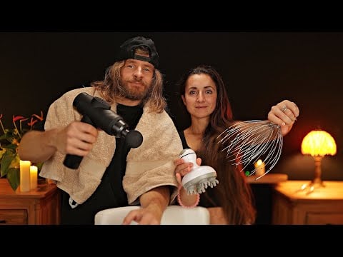 Real ASMR Head Massage (for tingle immunity)