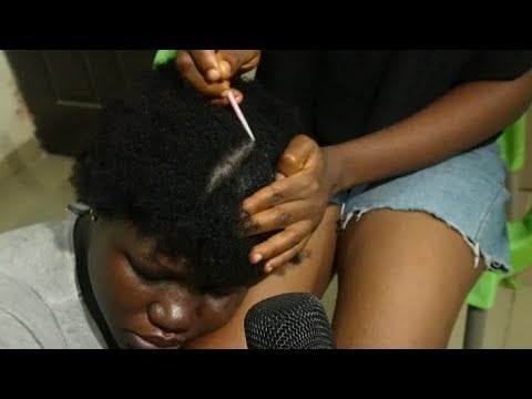 ASMR  Intense Scalp Check & Scalp Scratching