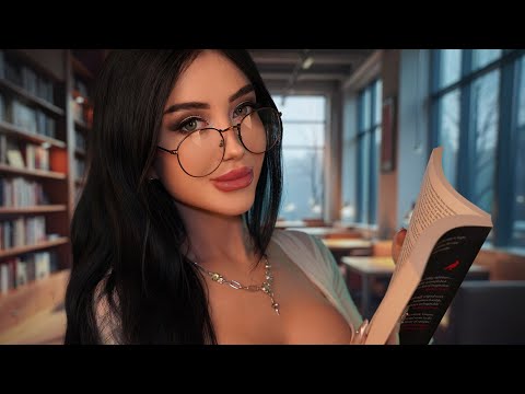 ASMR Shy Sweet British Girl at the Library