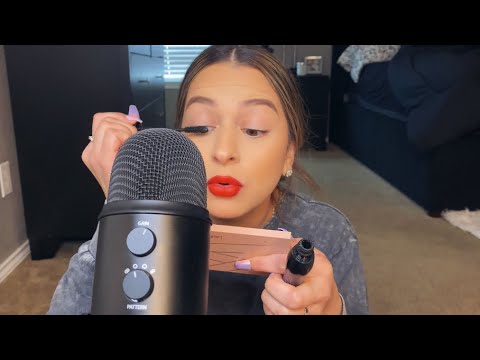 ASMR watch me do my makeup 🍒 Relaxing GRWM