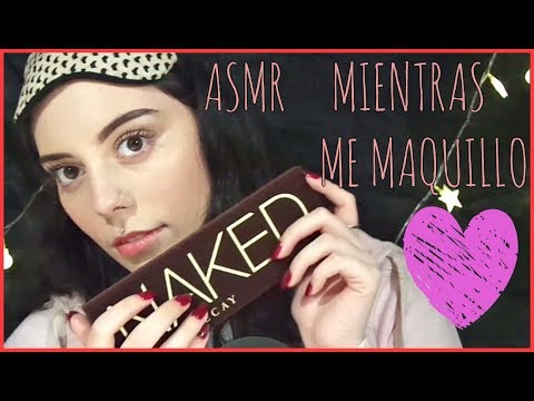 ♠♣ASMR♠♣ Mientras me MAQUILLO en tiempo real