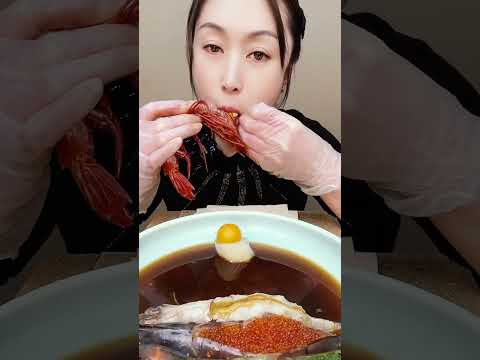 🦐🍜 Massive seafood feast 🍶🍲🍱 luxury vibes #SeafoodFeast #먹방중독