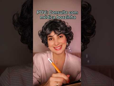 POV: Consulta com médica boazinha #asmr #asmrsounds