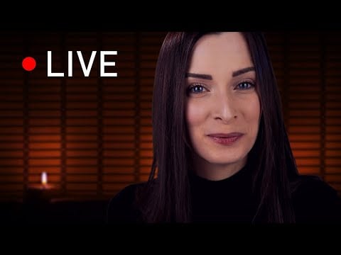 2 Stunden ASMR Livestream zum Einschlafen: Deutsch Flüstern, Trigger, Face & Mic Brushing