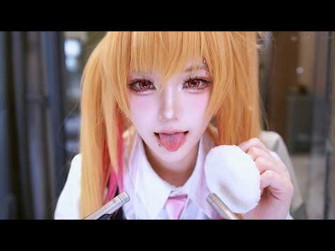 【ASMR/リップノイズ】耳元でリップグロスがねっとり弾ける極上口音💋とろけるような耳ふー体験【3Dio/囁き声】