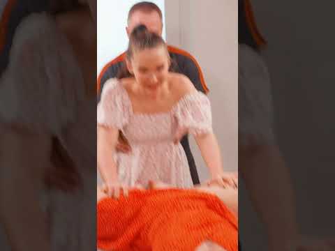 Discover SECRET of ANNA's Double Stretch with KRISTINA and Top CHIROPRACTOR #chiropractor