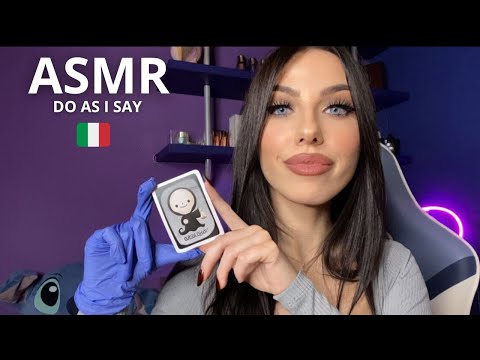 ASMR - SEGUI LE MIE ISTRUZIONI PER DORMIRE + FOCUS TEST