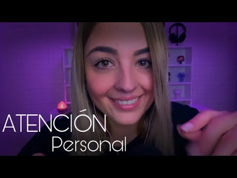 ASMR Atención Personal ✨ Te ayudo a DORMIR (Mi mejor ASMR)