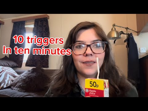 Ten triggers in ten minutes ASMR