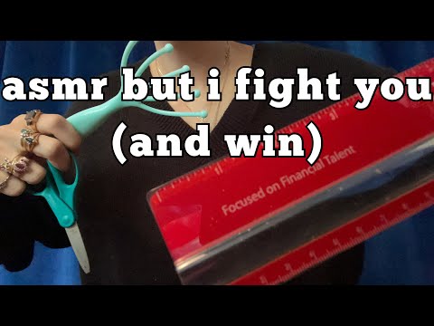aggressive asmr 😡😡 you’ve done it now! || lofi asmr
