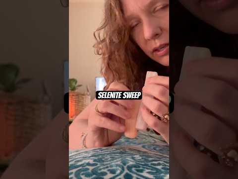 Sweeping your worries away. #asmr #reiki #oddlysatisfying #relax #sleepwell