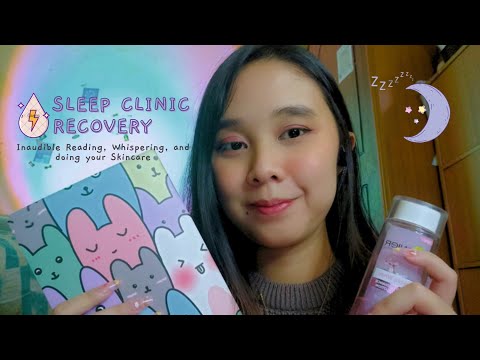 ASMR Sleep Clinic yang Nyaman dan Relax untuk Tidur Kamu - Whispering, Skincare, Inaudible Reading