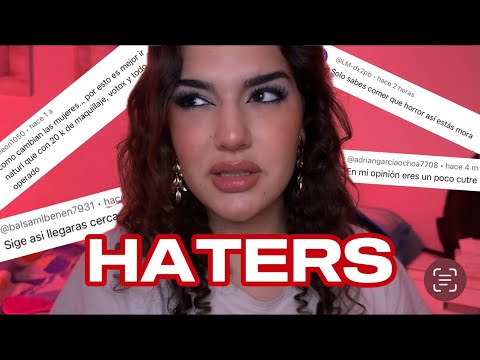 ASMR REACCIONANDO A COMENTARIOS DE HATERS 🤬