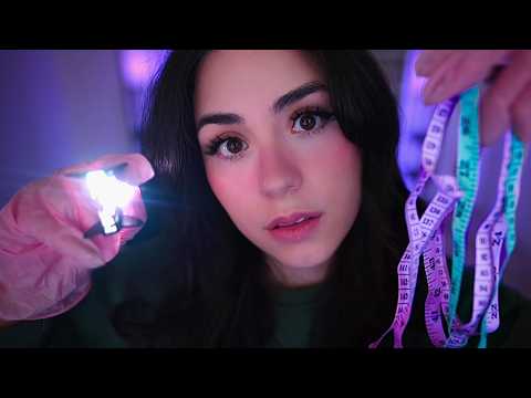 ASMR | Measuring Every Inch of Your Face 📏