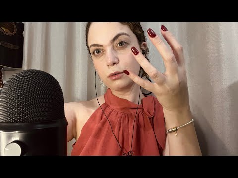 ASMR invisível 🫥 face Tapping