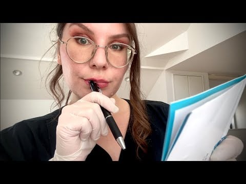ASMR ✍️ A totally legit and not scammy questionnaire ( Writing / Gloves / Roleplay )