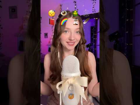 Emoji challenge #asmr #asmrsounds #asmrrelax #asmrtingles #asmrwhispers #asmrsleep #relax #tingles