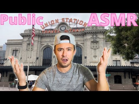 Public ASMR | Downtown Denver | Fast and Aggressive ASMR