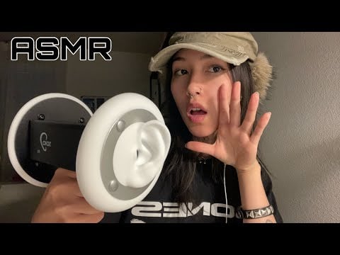 ASMR ☆ Trigger Assortment on the 3DIO (testing more sounds)