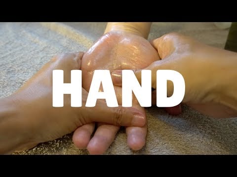 ハンドケア | オイルを使ったハンドケア(左手のみ)