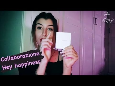 🇮🇹ASMR ITA•whispering COLLABORAZIONE CON HEY HAPPINESS,bracciale e collana.. codice sconto per voi