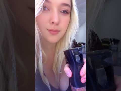 ASMR Spraying water on ur face until you get annoyed 😵‍💫 #asmr #asmrsounds #asmrspray