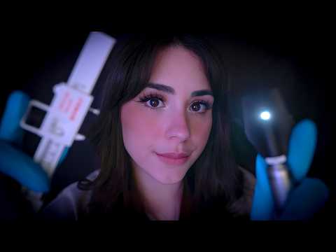 ASMR medical exams but the video gets darker & darker 😴 [NO MID ADS]