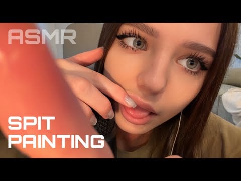 ASMR ☆ Spit Painting
