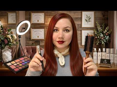 ASMR All-Inclusive BEAUTY Salon Roleplay 💆‍♀️💄 Relax & Sleep