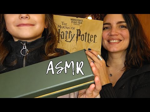 ASMR avec ma fille * Ses cadeaux "Harry Potter"