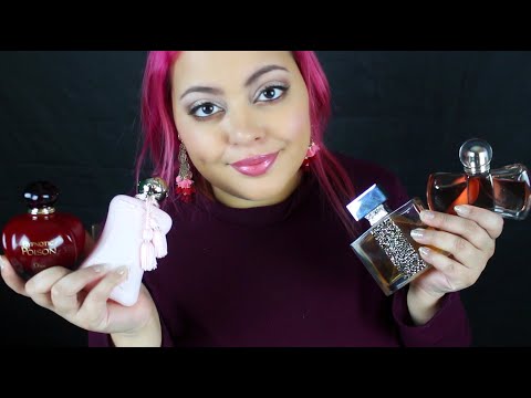 ASMR| Perfume Collection - Glass / Liquid / Tapping Sounds