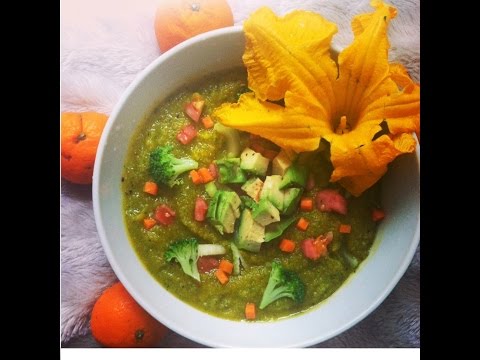 VEGAN Broccoli and Kabocha Squash Soup (BASICS)