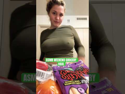 ASMR GROCERY HAUL #groceryhaul #asmr
