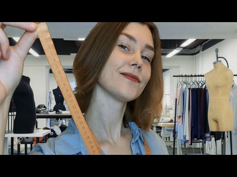 🧥АСМР ателье┃сниму с тебя мерки┃ASMR tailor📏