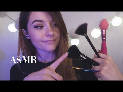 ASMR FRANCAIS ⚪️ un pinceau, un trigger ! 🖌️