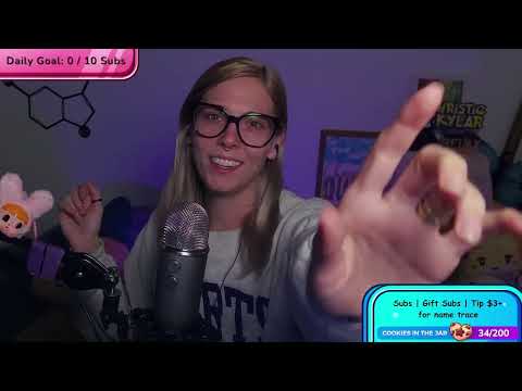 weekly live asmr 11.12.25✨ whispers, soft singing, and tingly traditional triggers✨