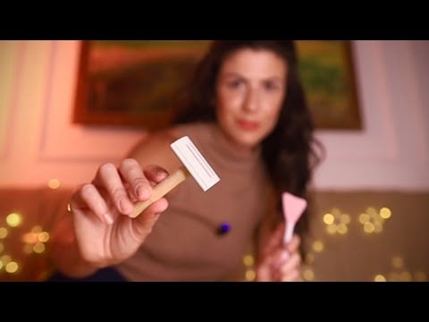 ASMR | DEPILAND0 TODO SEU CORP0 USANDO GILETE 